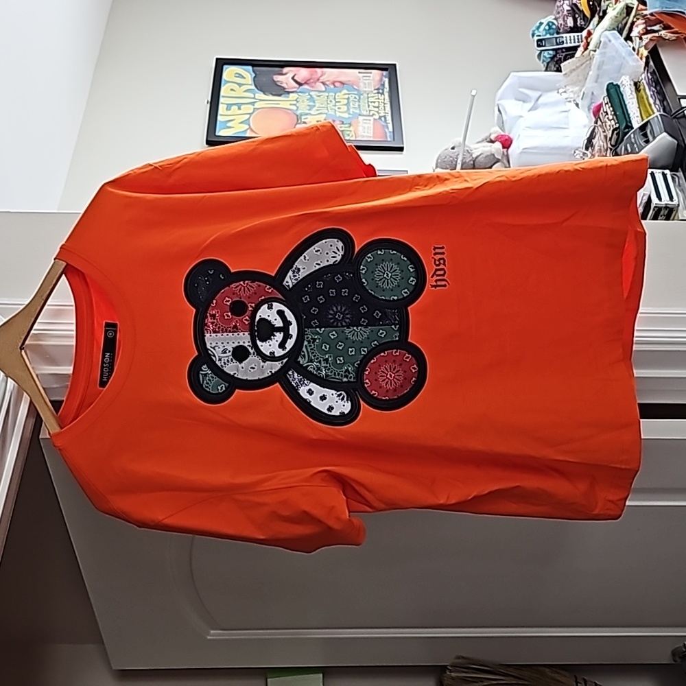 Hudson Outerwear BANDANA BEAR 3x shirt - orange